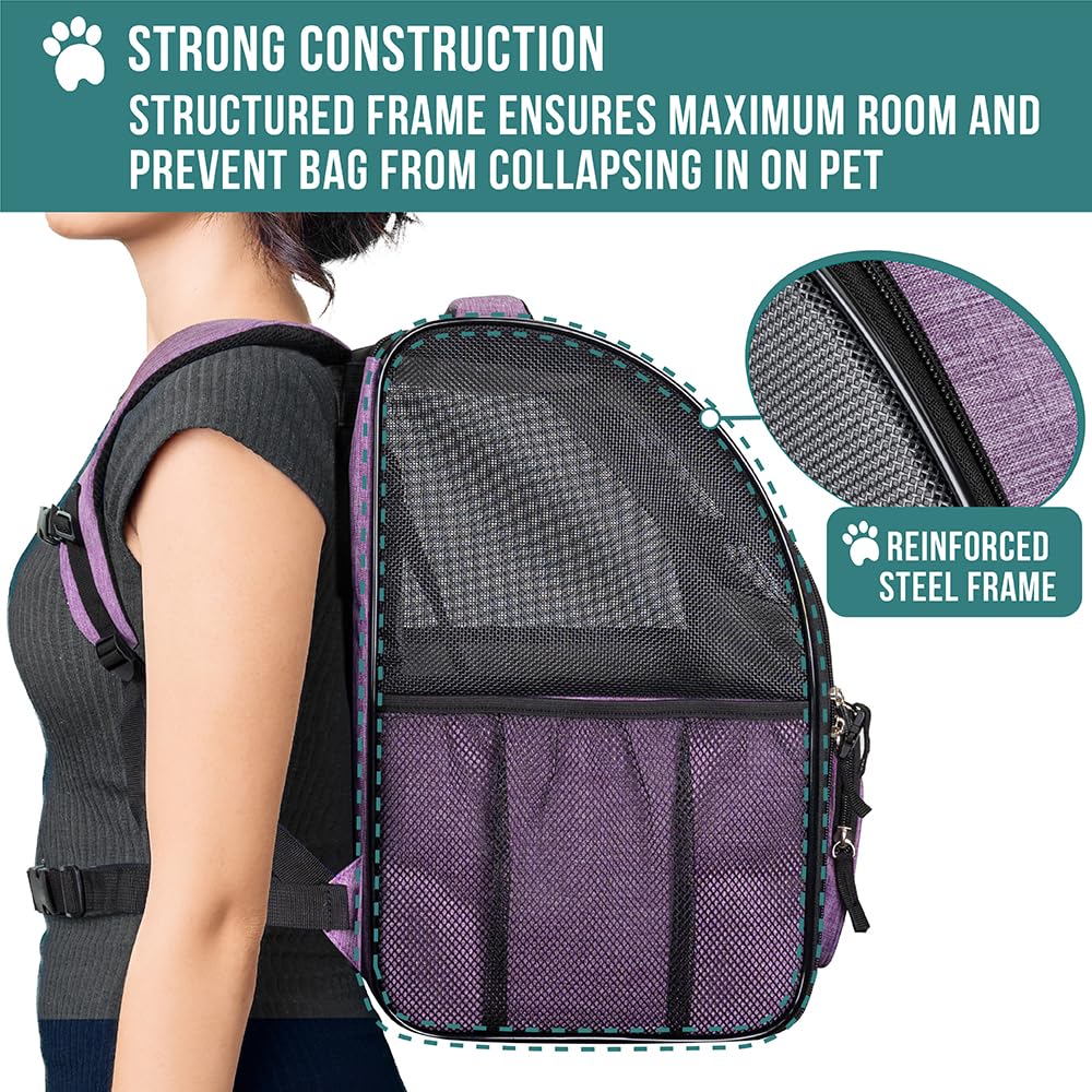 PetAmi couche-sherpa-douce: doublure chaleureuse pour les trajets.