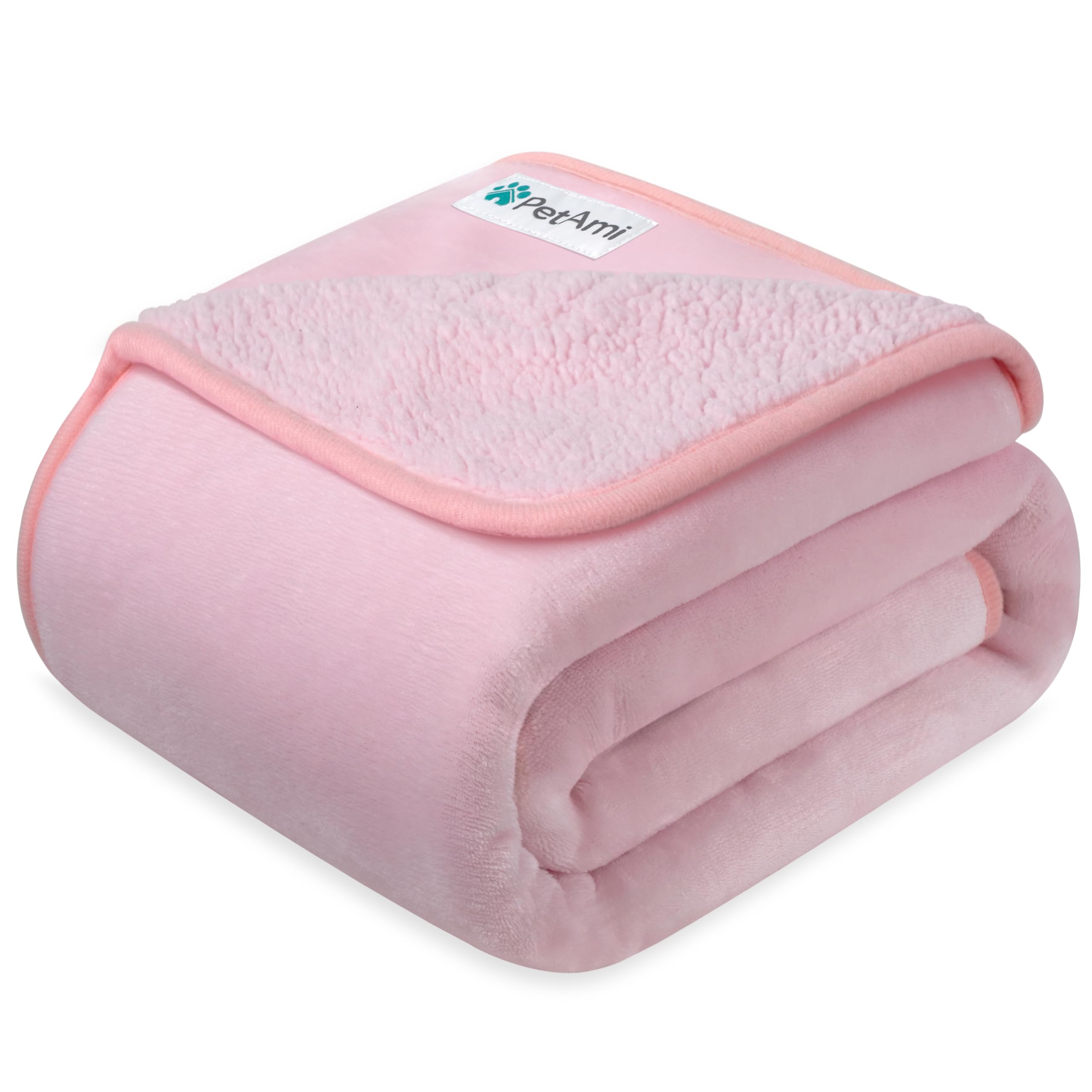 Couverture PetAmi imperméable protégeant le canapé des liquides et taches.