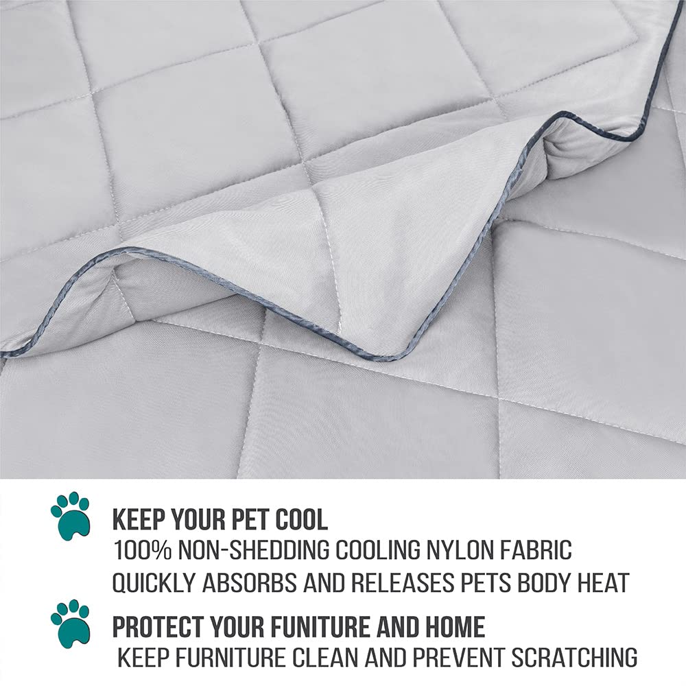 PetAmi couverture réversible douce et pelucheuse pour le repos.