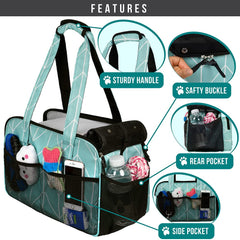 Distributeur de sacs intégré pour les sorties avec votre animal.