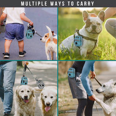 Distributeur-sacs PetAmi pour crottes, léger et facile à clipser.