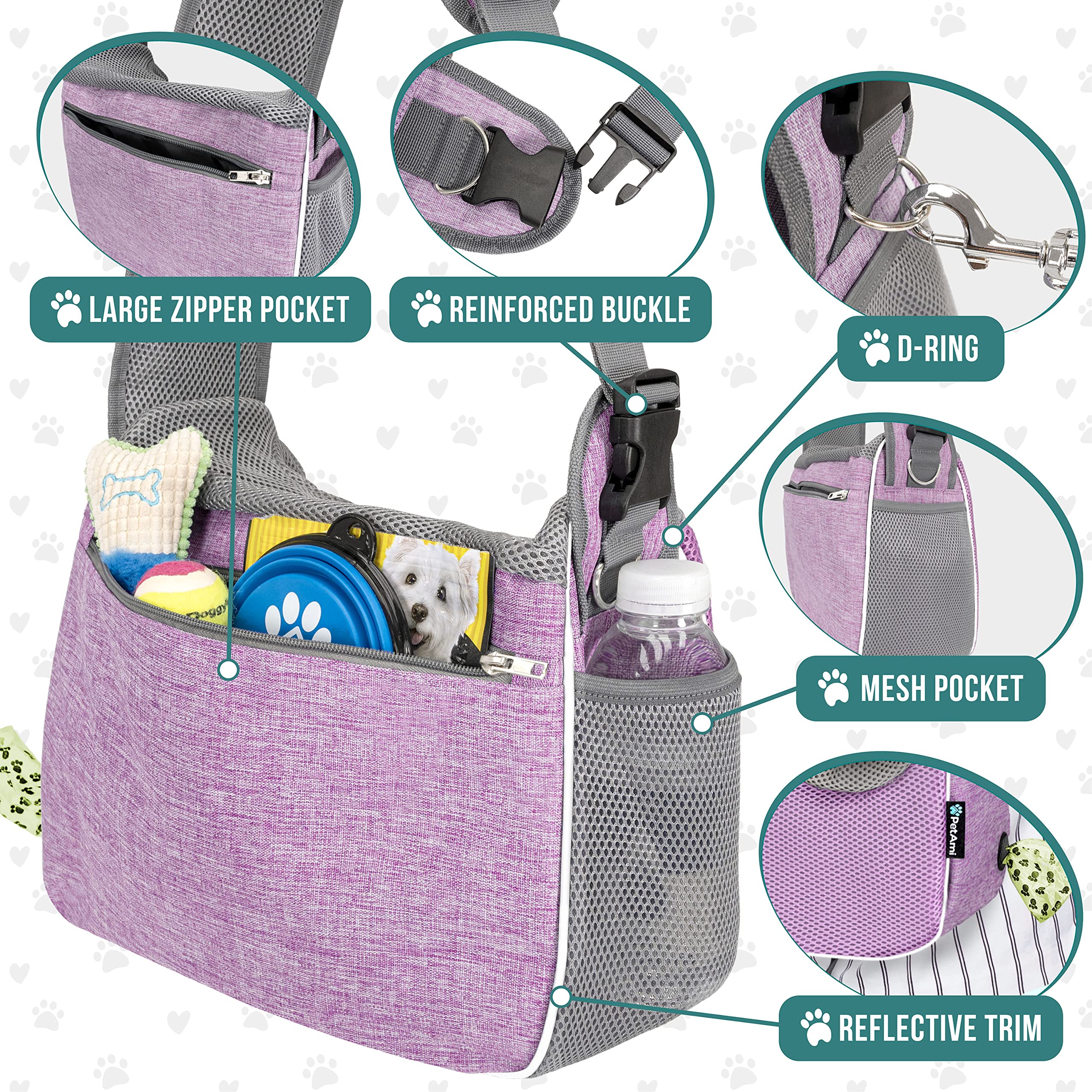 Le PetAmi fermetures-zippees-securite assure une fermeture fiable.
