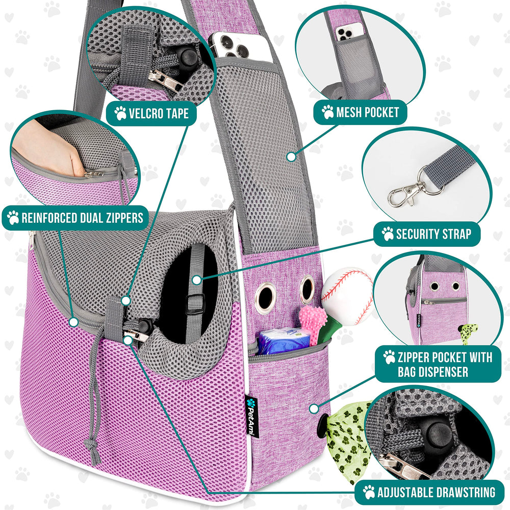 Le PetAmi maillage-ventile-design assure un flux d air optimal pour l animal.