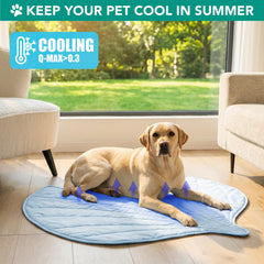 PetAmi tapis en nylon rafraîchissant, finition durable pour l'été