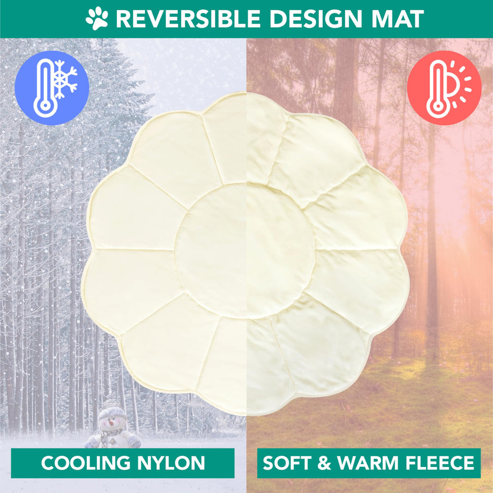 PetAmi nylon-refroidissant offre surface fraîche sans électricité ni eau.