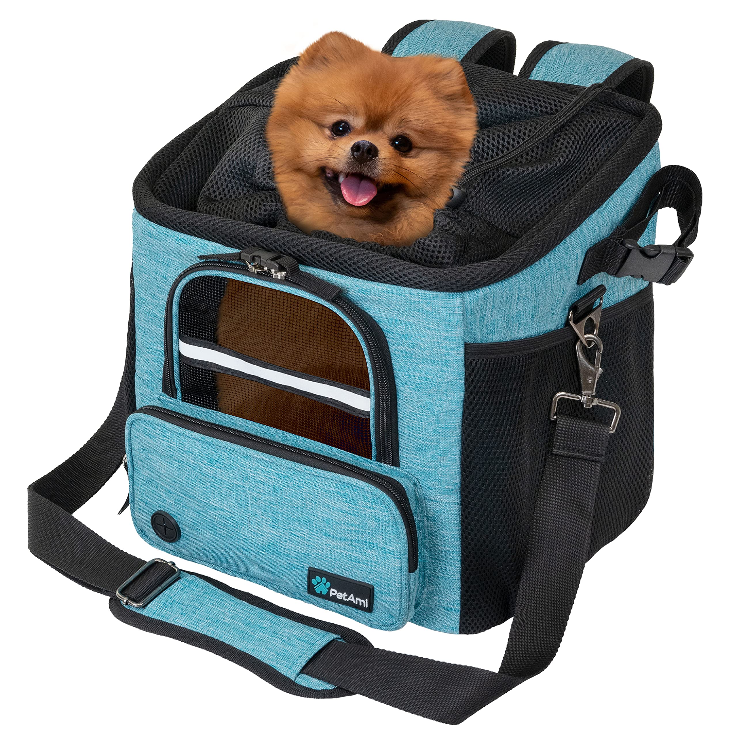 Panier PetAmi chien pliant, rangement facile