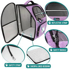 PetAmi poches-et-poches: rangements pratiques pour accessoires et collations.