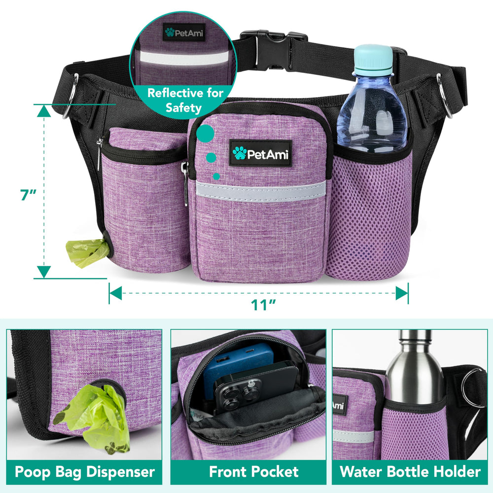 PetAmi Premium Bungee Double, absorption des chocs pour une marche fluide.
