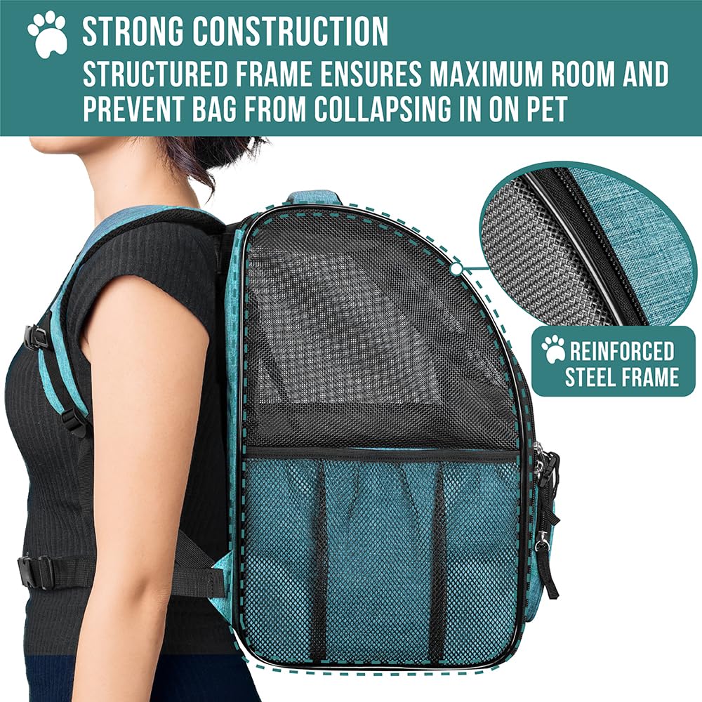 PetAmi Sac dos animal, bol répliable pour hydrater lors des déplacements.