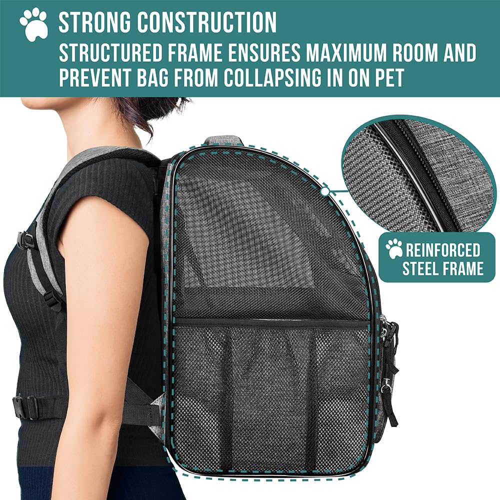 PetAmi poches latérales et gourde pliable pour les essentiels