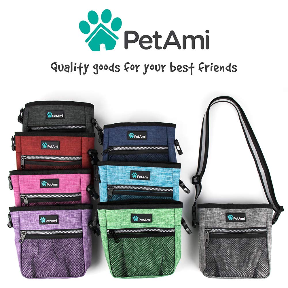 Grande capacite PetAmi: accueille friandises, jouets et outils pour l'entraînement