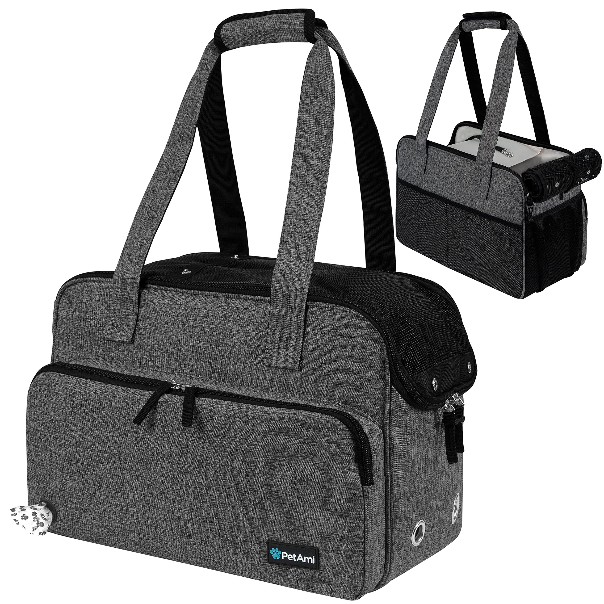 Sac portePetAmi pour petit chien avec structure solide et confort.