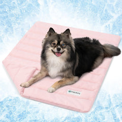Tapis PetAmi en nylon frais pour chiens et chats, reste au frais.