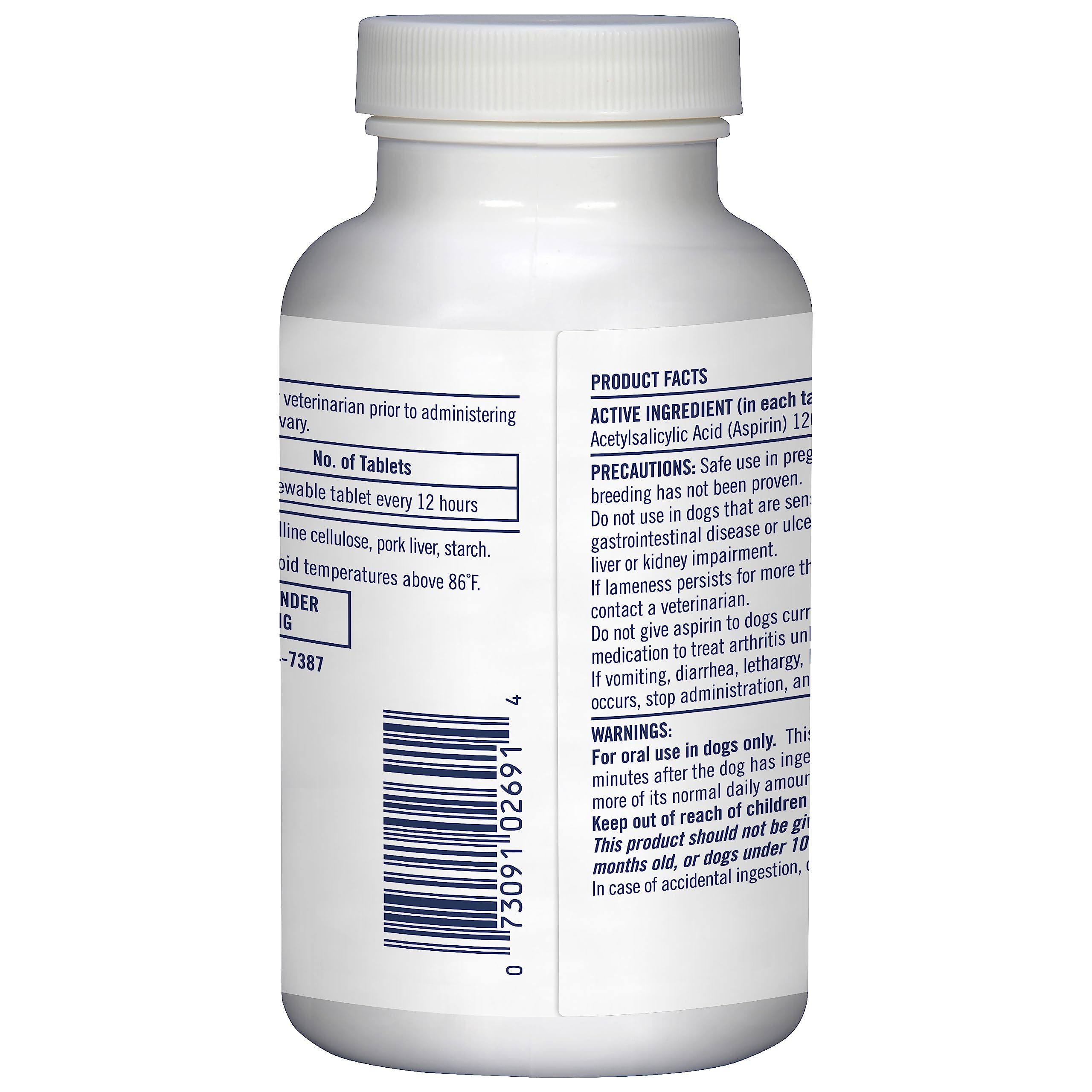 Chien petit recevant PetArmor aspirine, soutien articulations au quotidien
