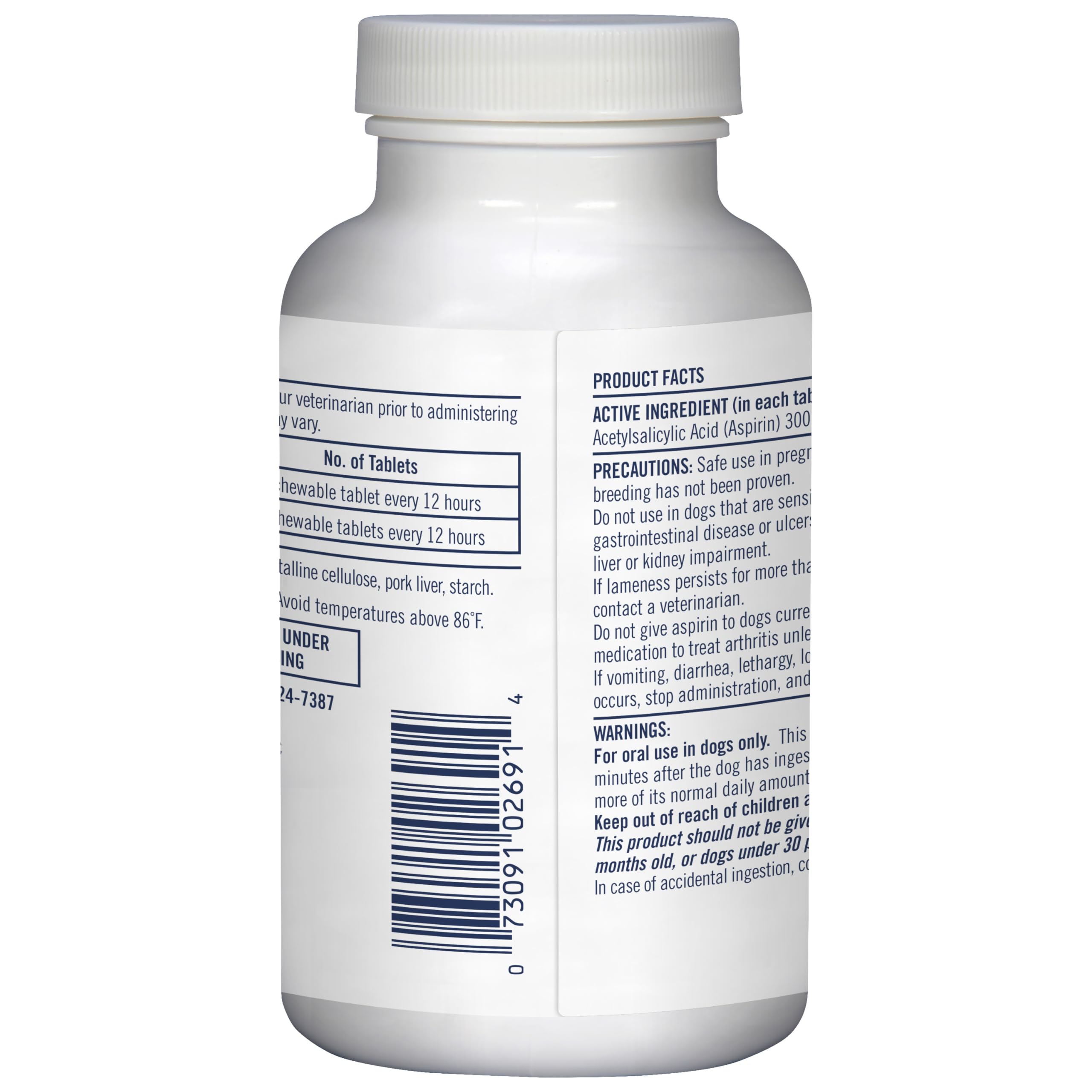 Suggestion d'utilisation lors de sorties, PetArmor aspirine goût foie.