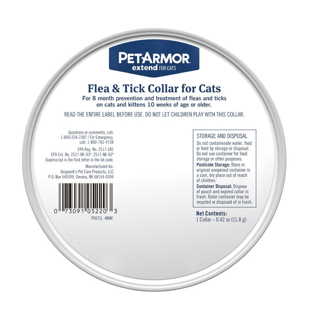 Lutte contre les larves et cycle parasitaire avec PetArmor Extend