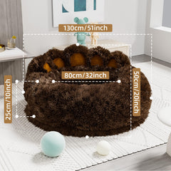 Base en mousse solide du lit PETART assure stabilité et durabilité.