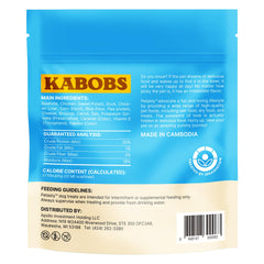 Ingrédients Petasty Dog Kabobs poulet pour une saveur riche.