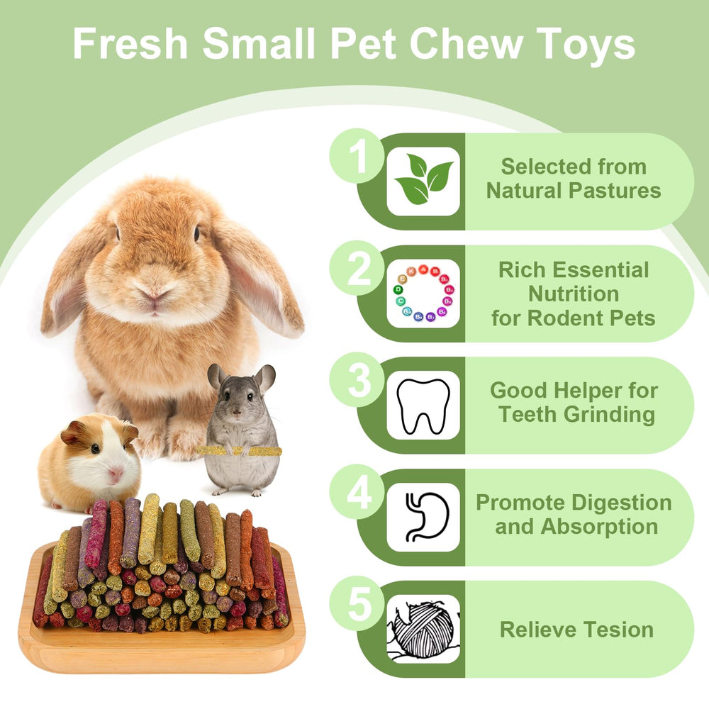 Bâtonnet Petawi pour chinchilla: enrichissement alimentaire et activité physique
