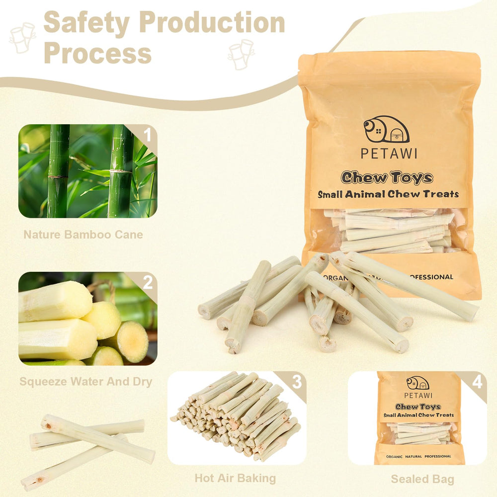 Petawi batons-bambou-usage-quotidien: idee quotidienne pour petits animaux