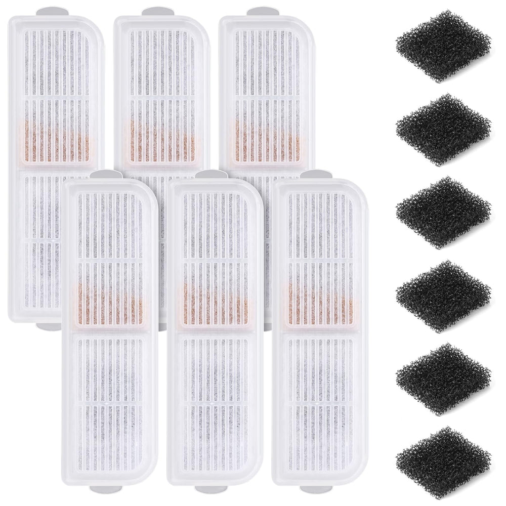 Filtre Petbank pour fontaine à chat – pack de 6, filtration efficace.