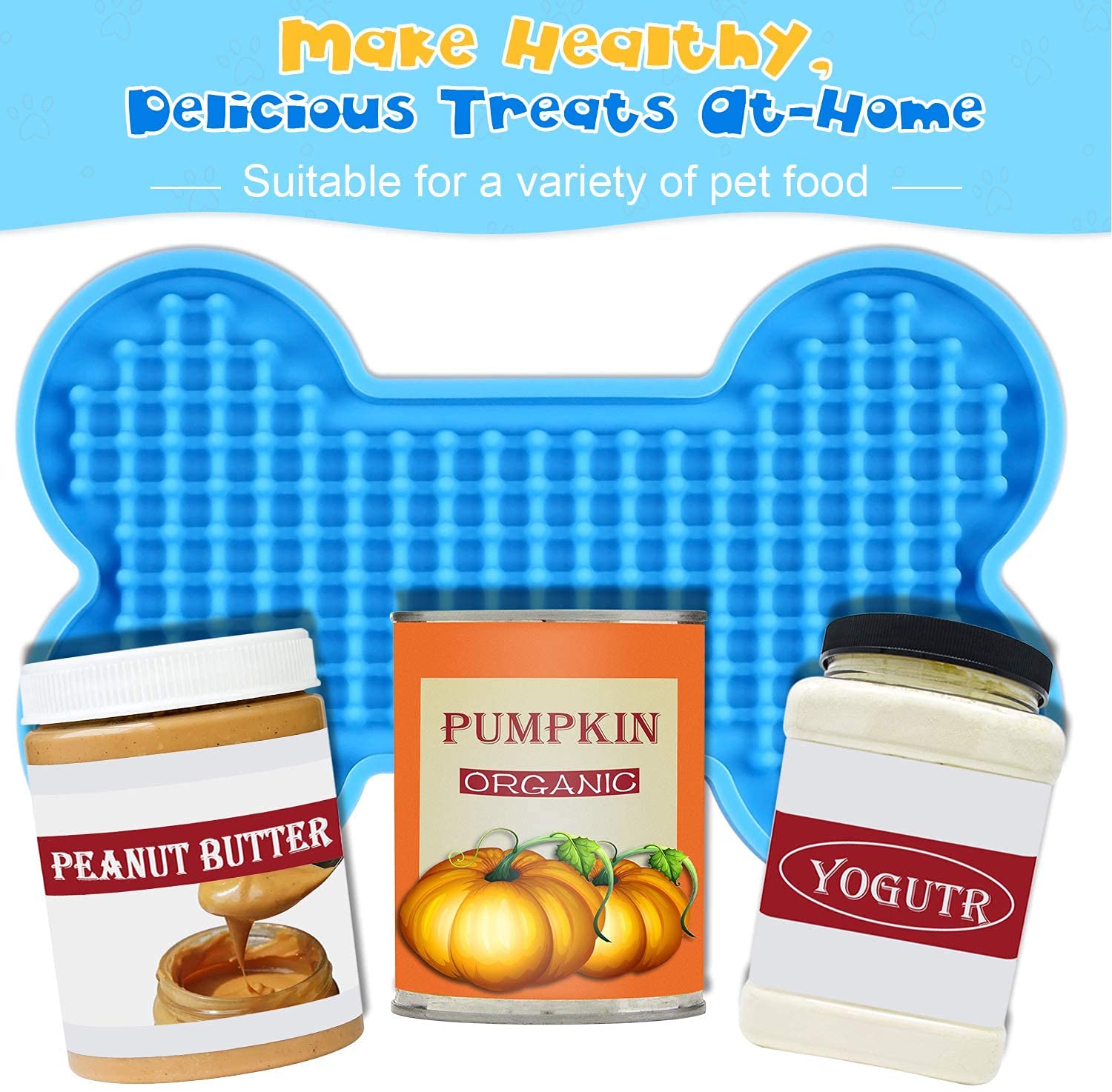 Convient pour chiens et chats, idéal pendant les repas