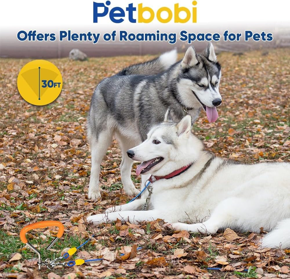 Petbobi clips rotation 360 degrés évitent les enchevêtrements.