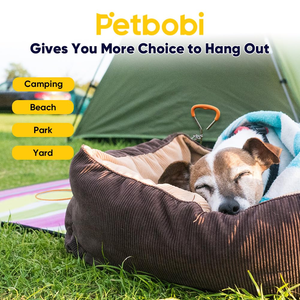 Revêtement étanche du câble Petbobi résistant aux intempéries.
