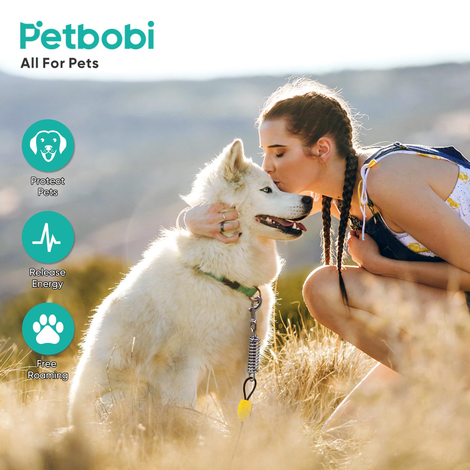 Kit Petbobi adapté pour chiens jusqu’à 120 lb.