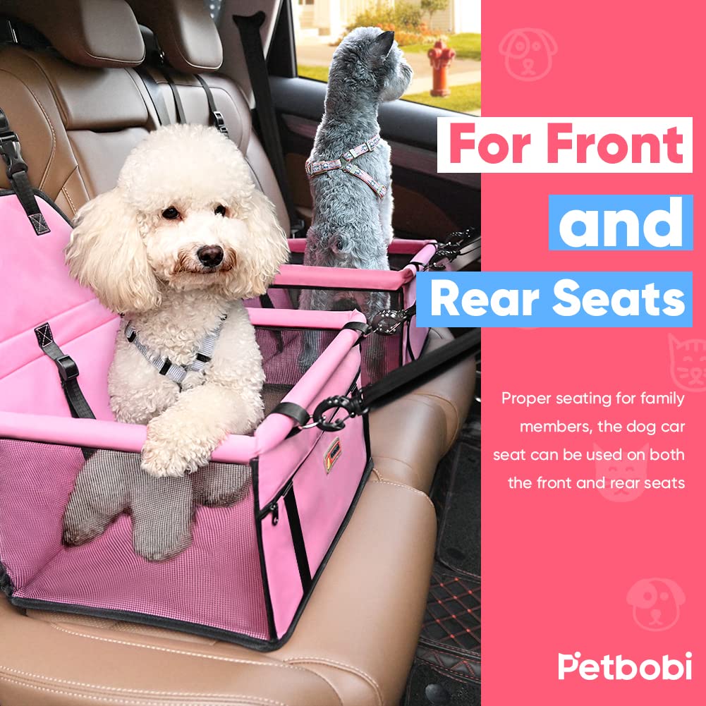 Petbobi pliage-rapide-rose facilite le rangement après trajet.