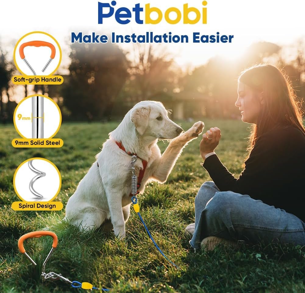 Petbobi ressort 4 pouces absorbe les tensions pendant les jeux.