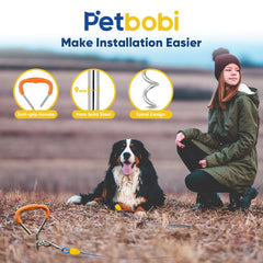 Petbobi ressort amortisseur 5 pouces, absorption des chocs en mouvement.
