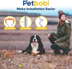 Ressort anti-choc Petbobi 5 pouces: absorption des secousses.