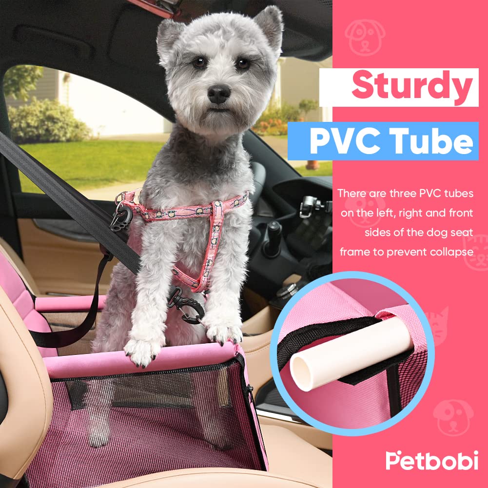 Petbobi tissu-oxford-impermeable-rose garantit durabilité et nettoyage facile.