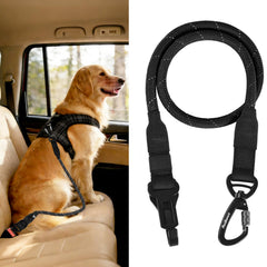 PetBonus ceinture sécurité chien auto avec attache-loquet pour fixation fiable