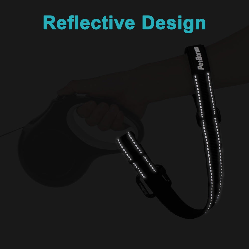 PetBonus couture-reflechissante-noir, visibilité améliorée lors des sorties nocturnes