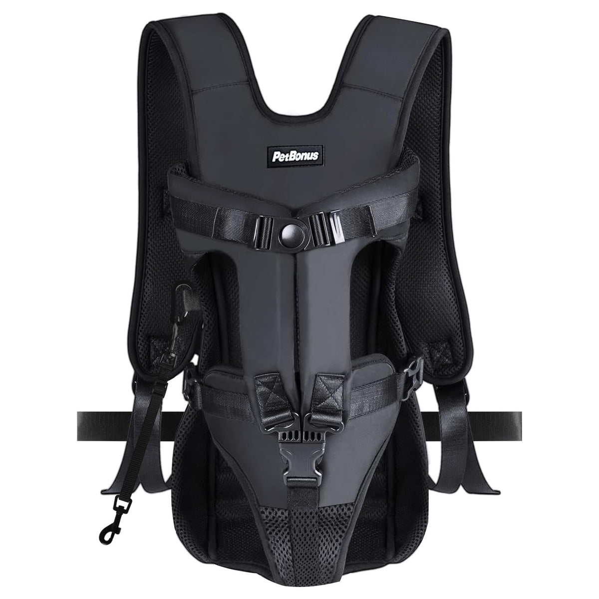 PetBonus sac à dos porte-chien front: mains libres pour balades confortables