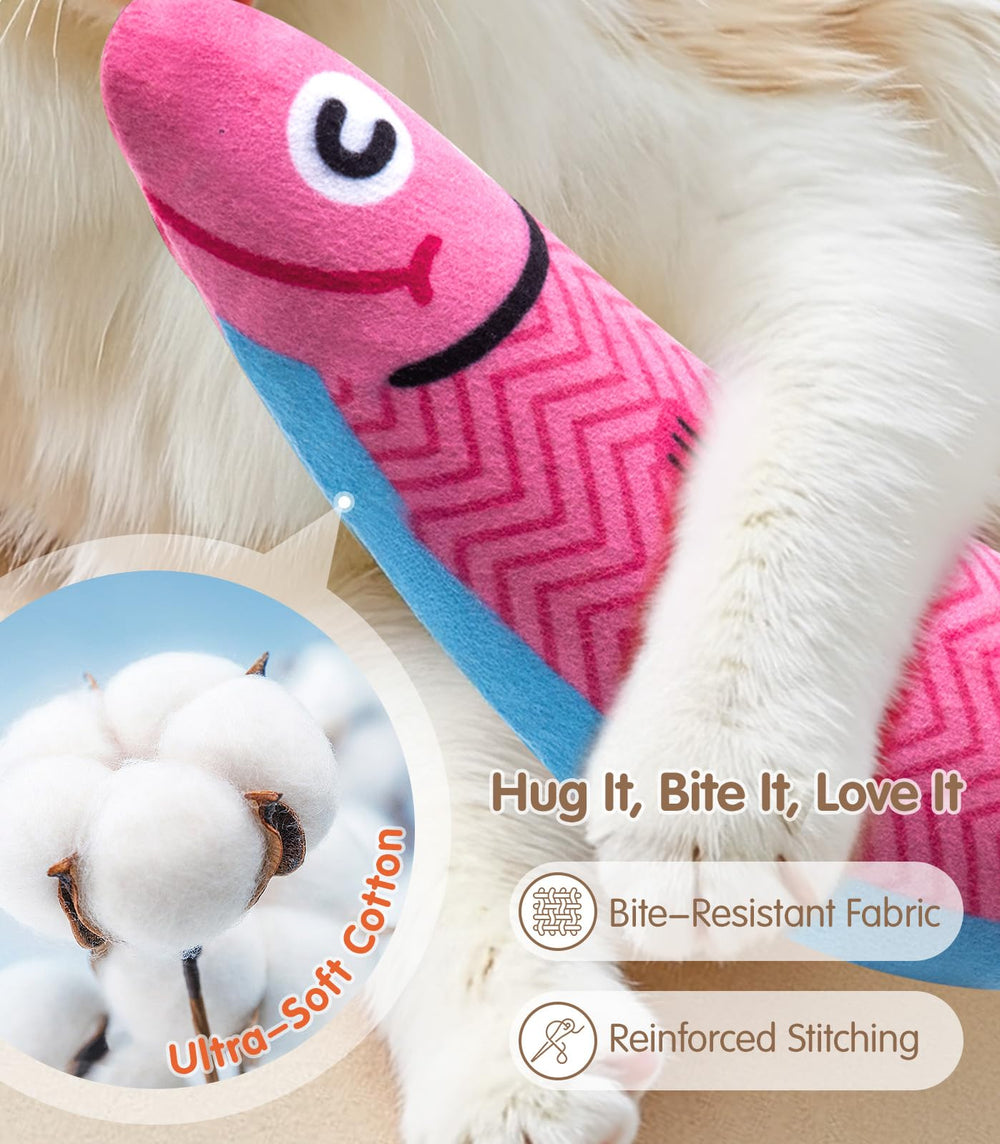 Jouet PetBusy tissu résistante, durable pour chats et chatons actifs