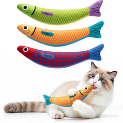 PetBusy poisson-crinkle-cloche, stimule l’instinct de chasse et amuse les chats.
