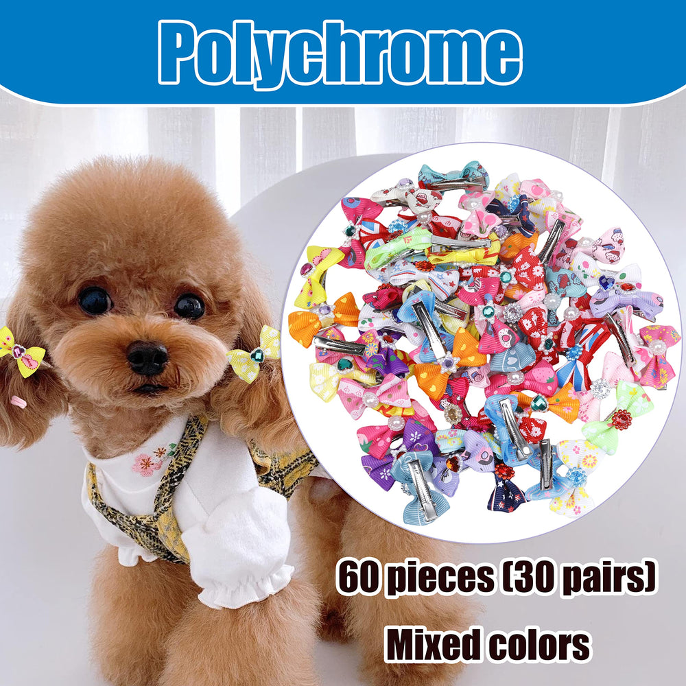 Pinces cheveux Petbuy rhinestone petit pour chiot en toutes occasions.