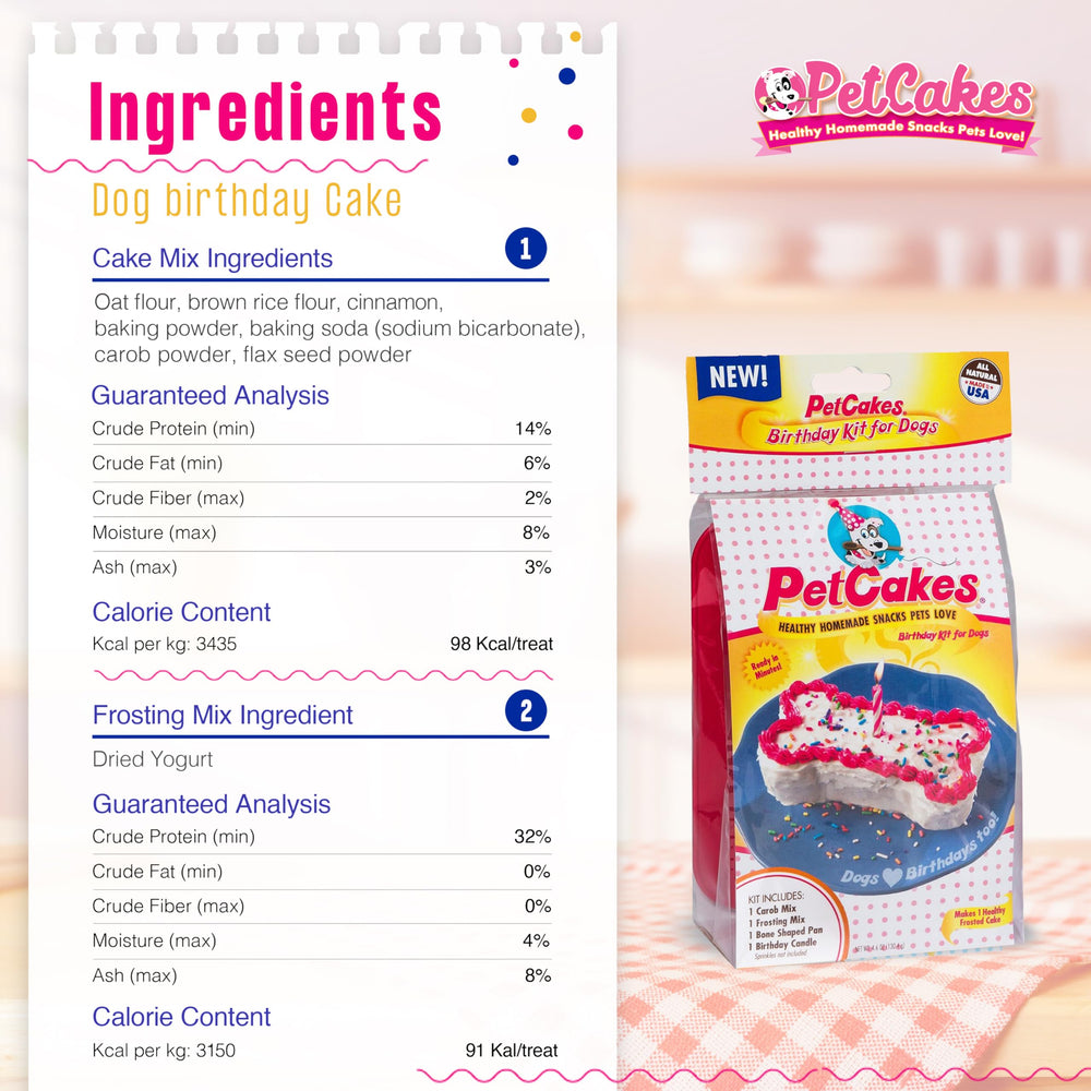 PetCakes bougie fete: ambiance festive et sûre pour chien.