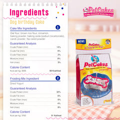 PetCakes bougie fete: ambiance festive et sûre pour chien.