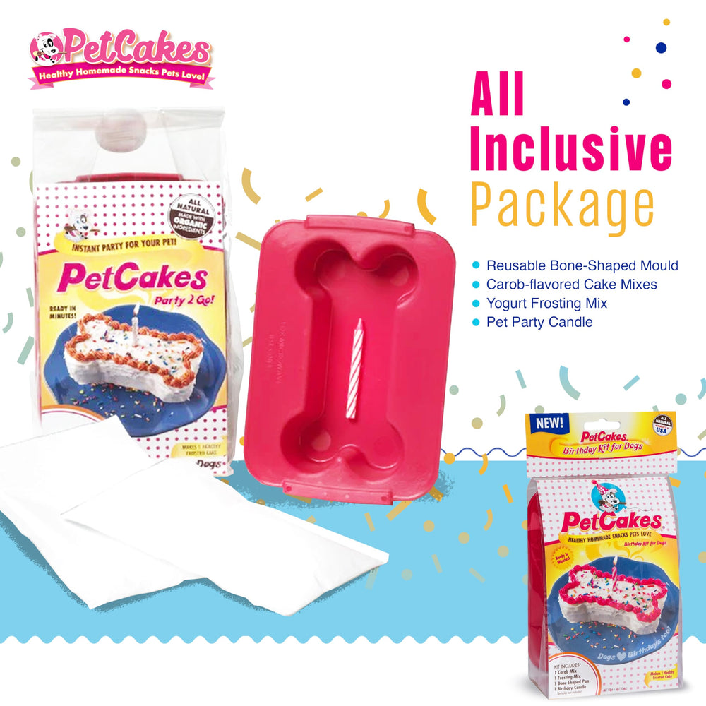 PetCakes kit-preparation: tout le nécessaire prêt à l'emploi.