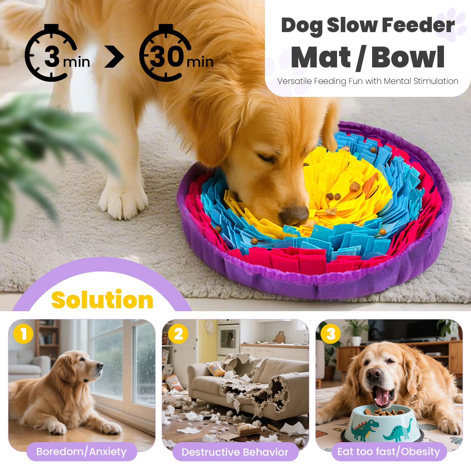 PETCARE tapis ajustable pour différentes tailles de chien et chat