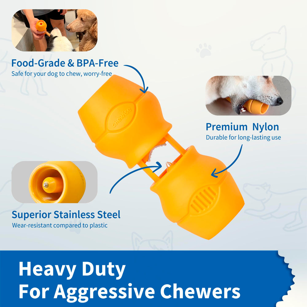 PetClan Chewise : nylon alimentaire durable, sécurité et résistance à l'usage intensif.