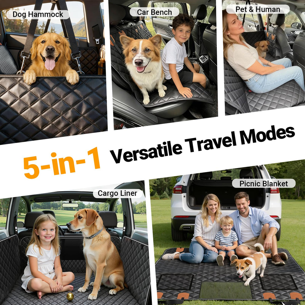 PetDance Adaptation XL pour SUV et pickup siege arriere pratique