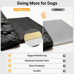 PetDance Base dure couverture siege arriere chien resistant et durable