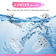 Filtration verticale PETDOTT sept couches pour eau plus limpide.