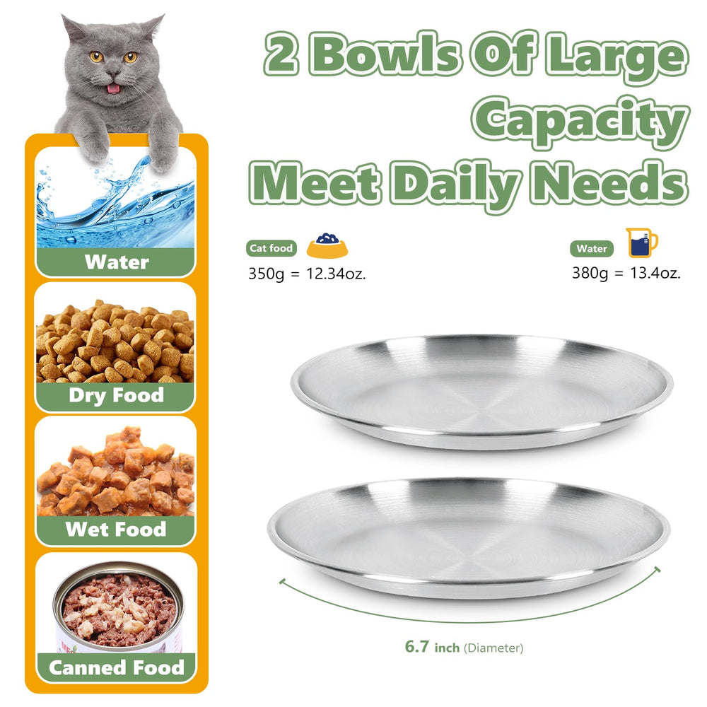 Bol Petdream diamètre 17 cm, accès facile pour les chats.