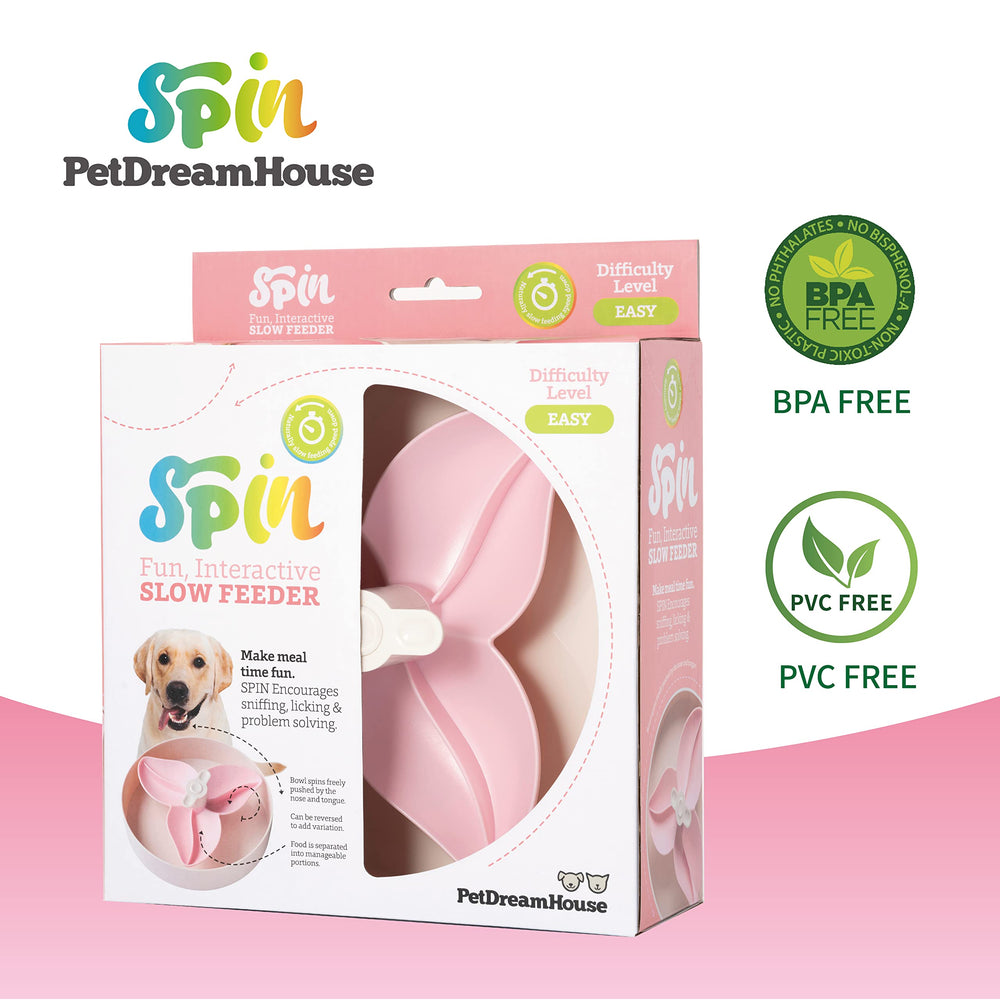 PetDreamHouse Spin lavage-vaisselle: nettoyage facile au lave-vaisselle.